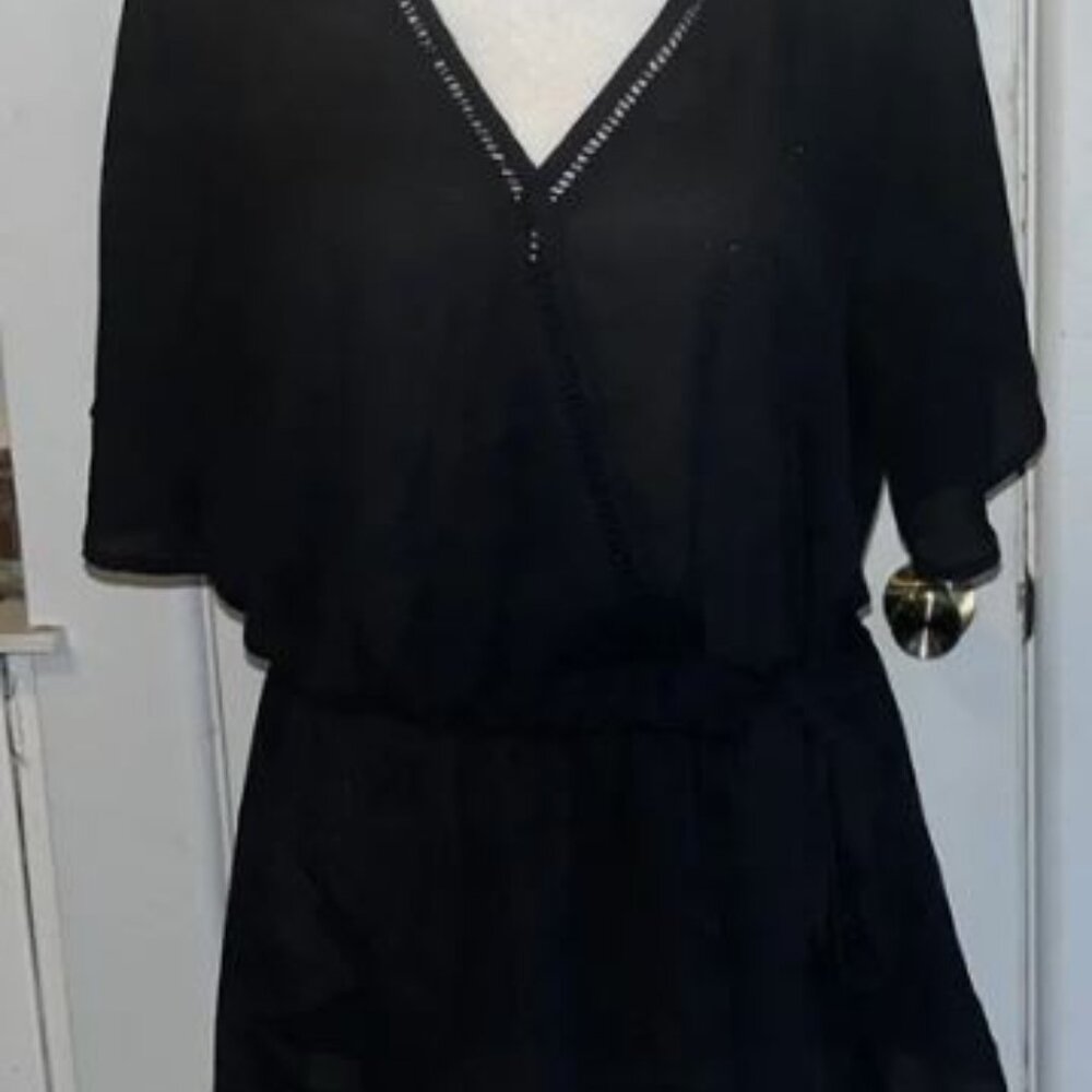 Sienna Sky black blouse, MEDIUM